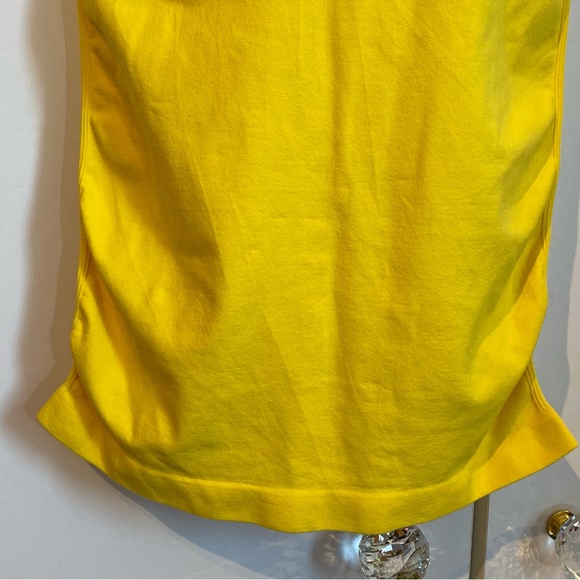 Bebe Yellow Racerback Tank Top Size P/S NWT - Picture 12 of 16